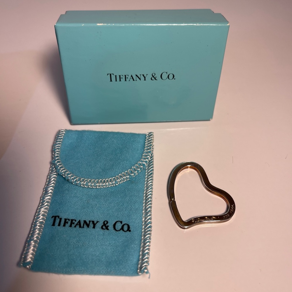 Tiffany & Co. Silver 925 Heart Key Holder